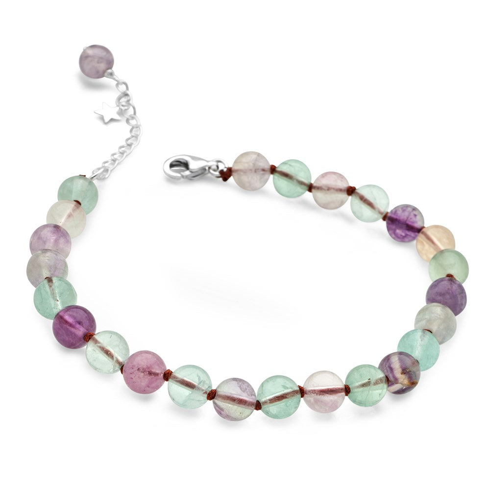 585/14k deals fluorite bracelet