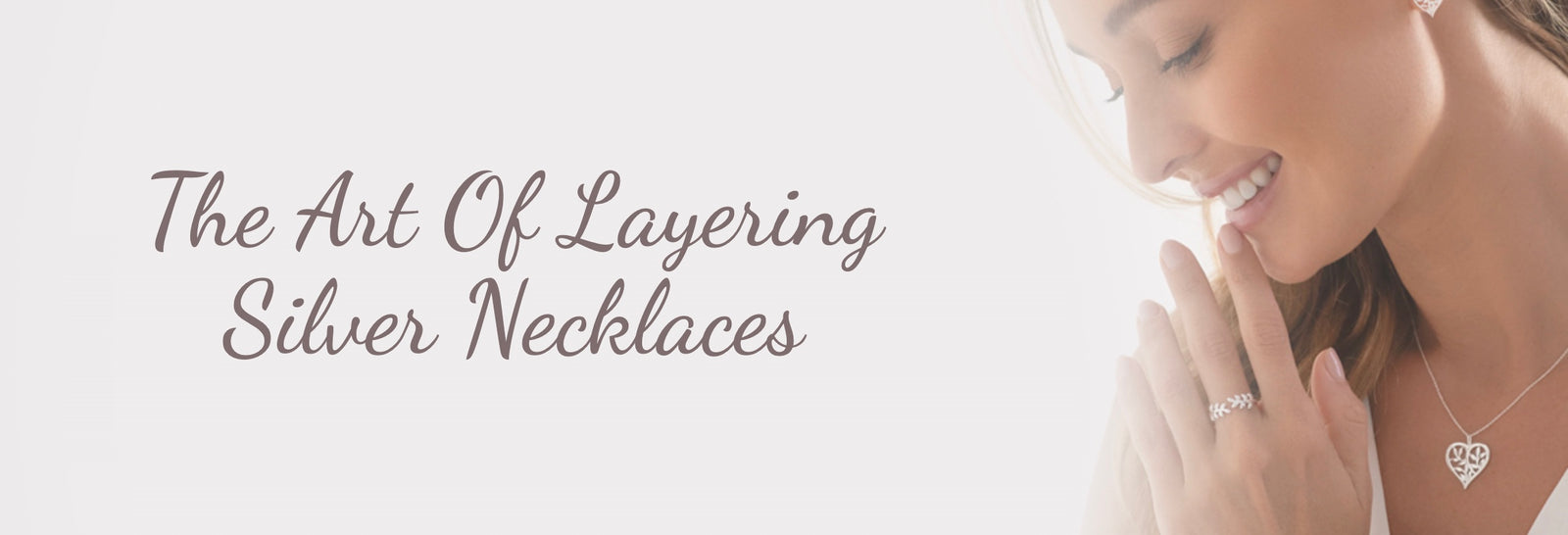 The Art of Layering Silver Necklaces