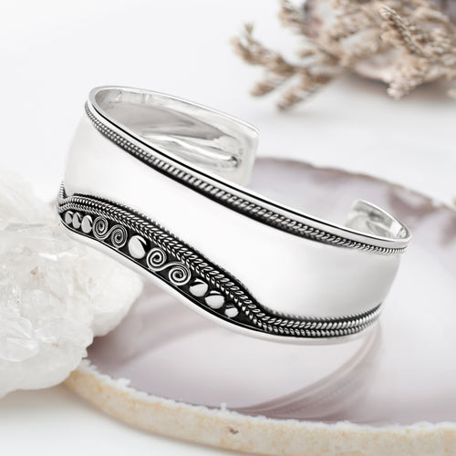 Silver River Bangle