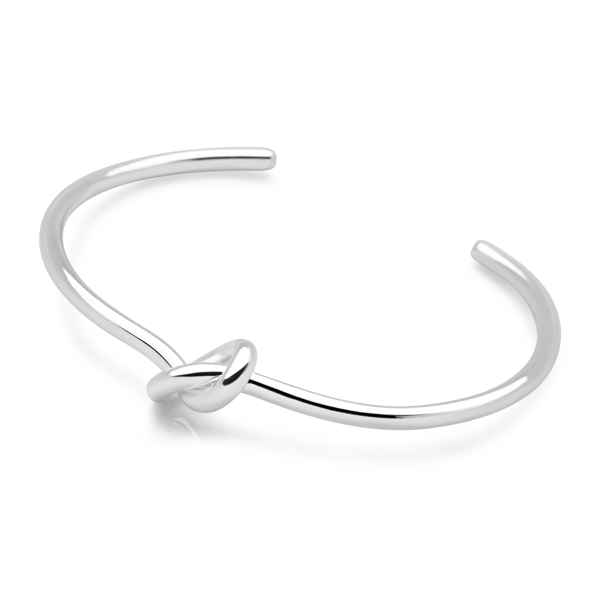 Alpine Knot Bangle | Silver Bangles | BGL859 – Silver by Mail