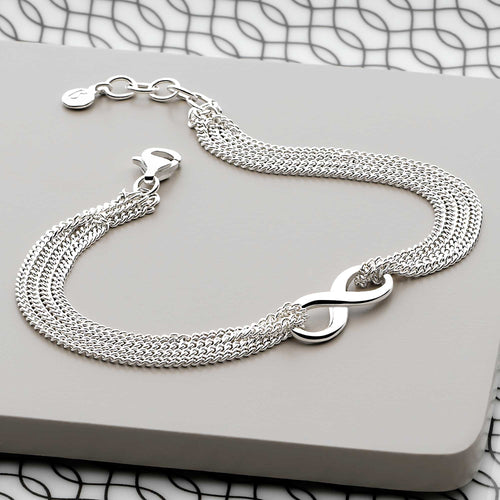 Silver Infinity Bracelet