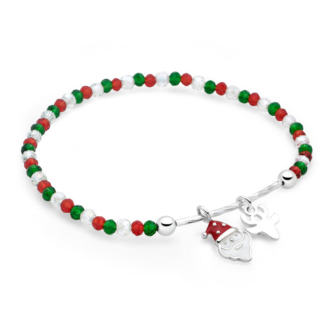 Sparkling Santa Bracelet