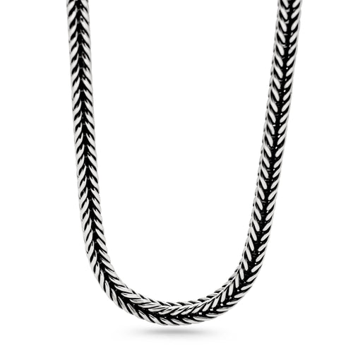 Serpent Chain | Handmade In Bali | CHN109 – Silver by Mail