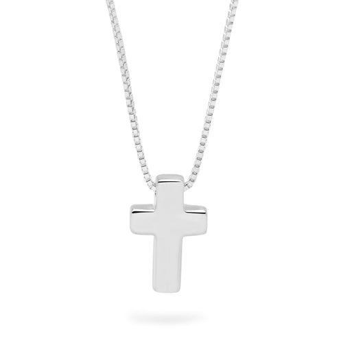 Silver Cross Chain