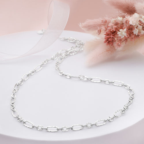 Figaro Diamond Cut Chain