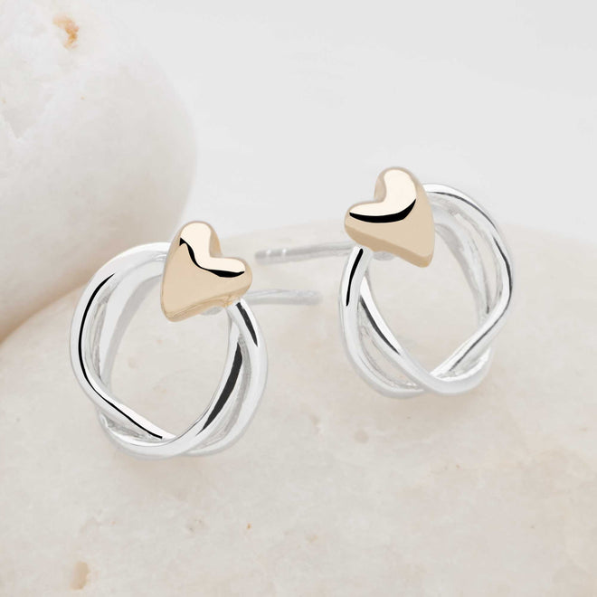 Heart Of Gold Earrings