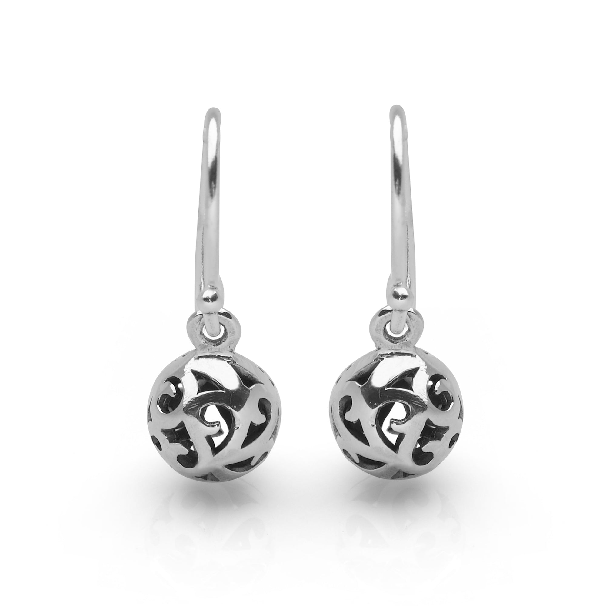 Bali Silver Drop outlet Earrings