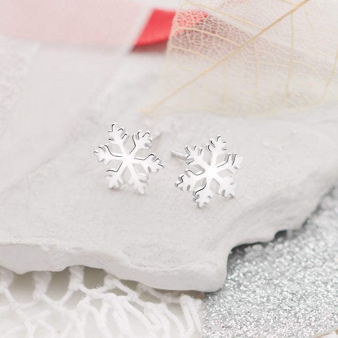 Snowflake Studs