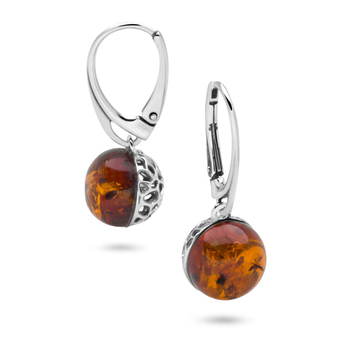 Flame Orb Earrings