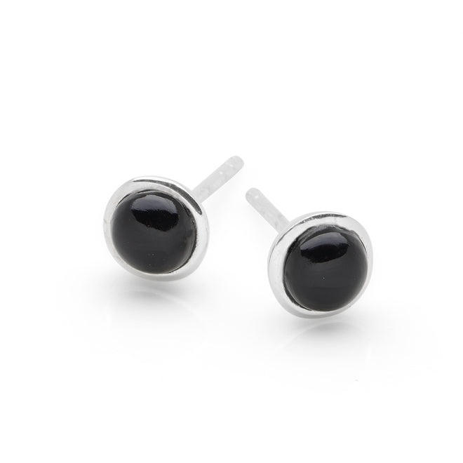 Onyx Button Studs