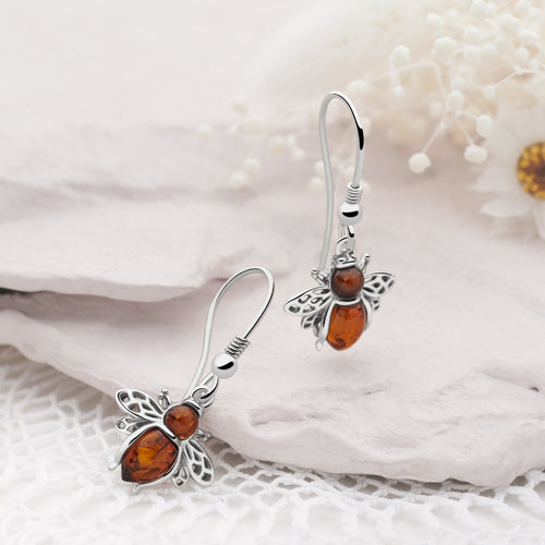 Honey Bee Earrings