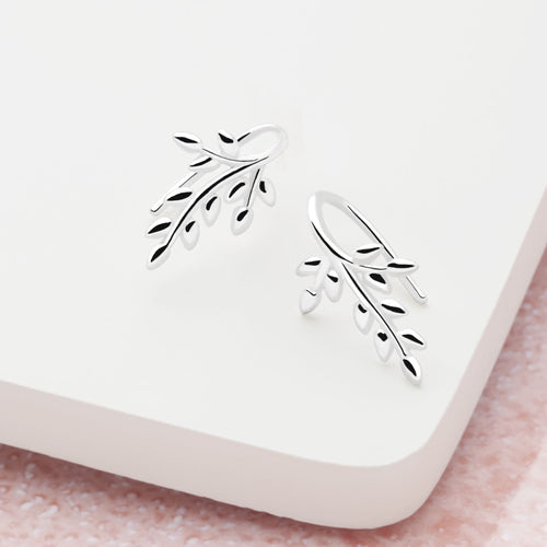 White Willow Earrings