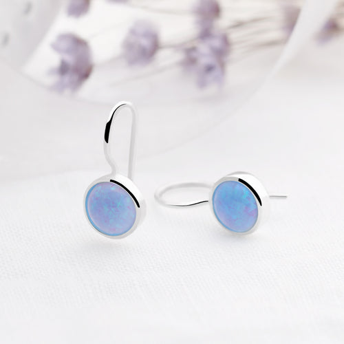 Opal Mirror Earrings