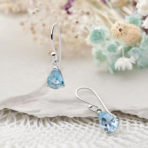 Topaz Tears Earrings