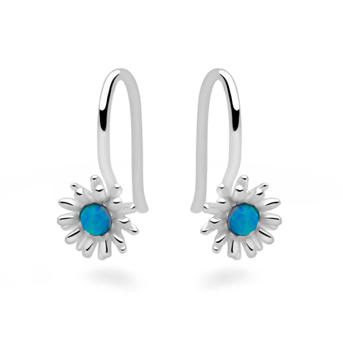 Daisy Blue Earrings