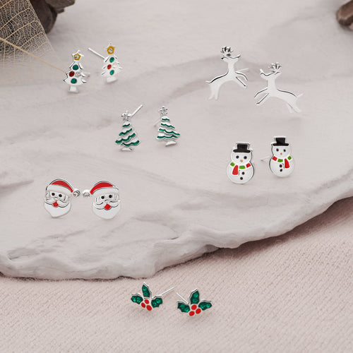 Jolly Snowman Studs