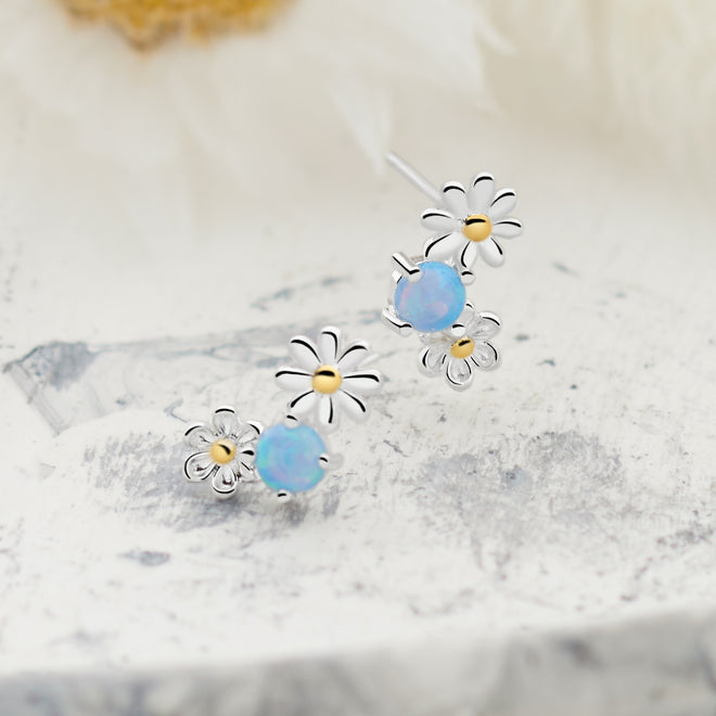 Opal Garden Studs