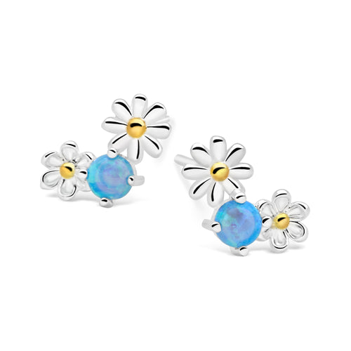 Opal Garden Studs