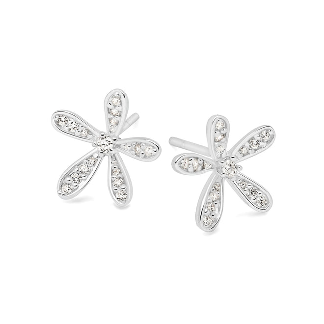 Frosted Petals Studs