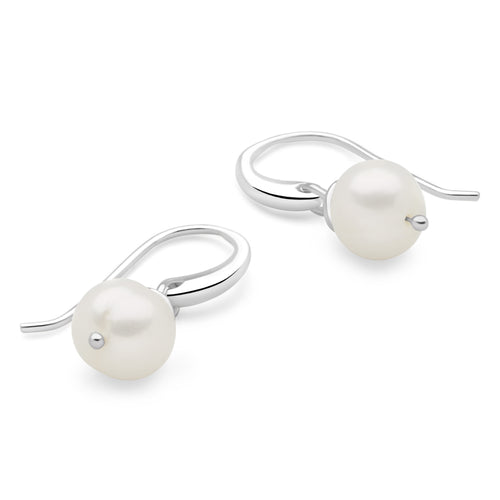 Sweet Pea Pearl Earrings