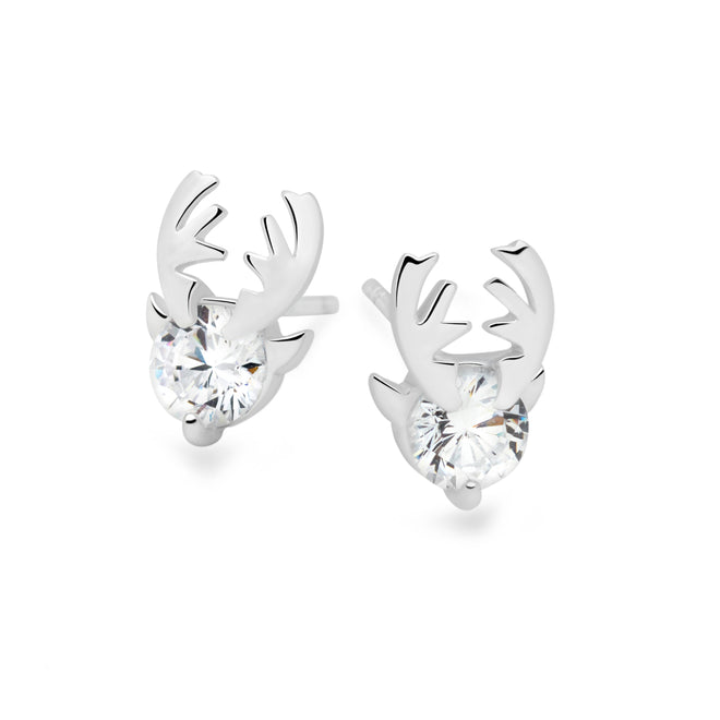 Snow Deer Studs