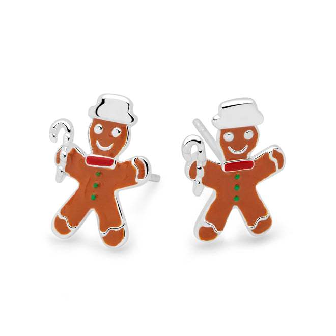 Gingerbread Man Studs