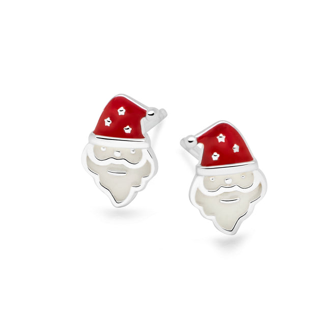 Mini Santa Studs