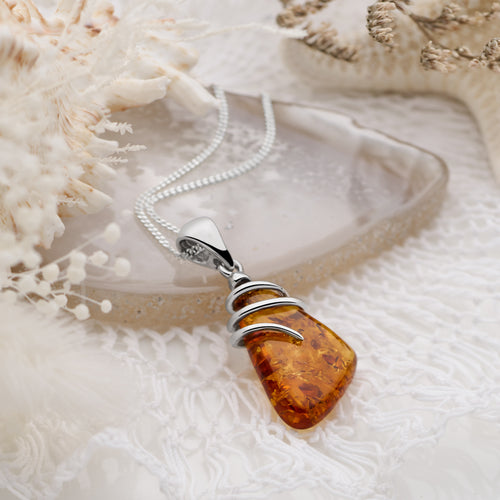 Amber Aura Pendant