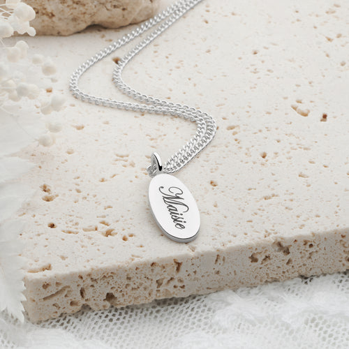 Personalised Script Pendant