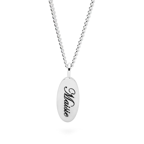 Personalised Script Pendant