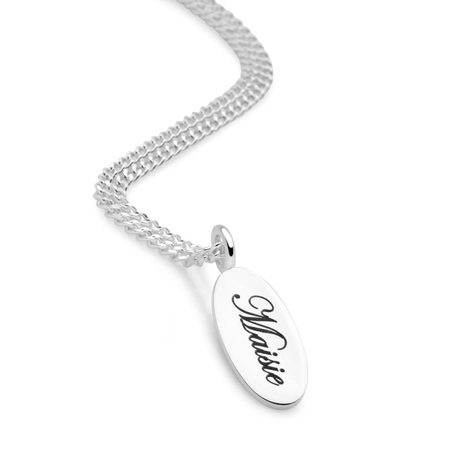 Personalised Script Pendant