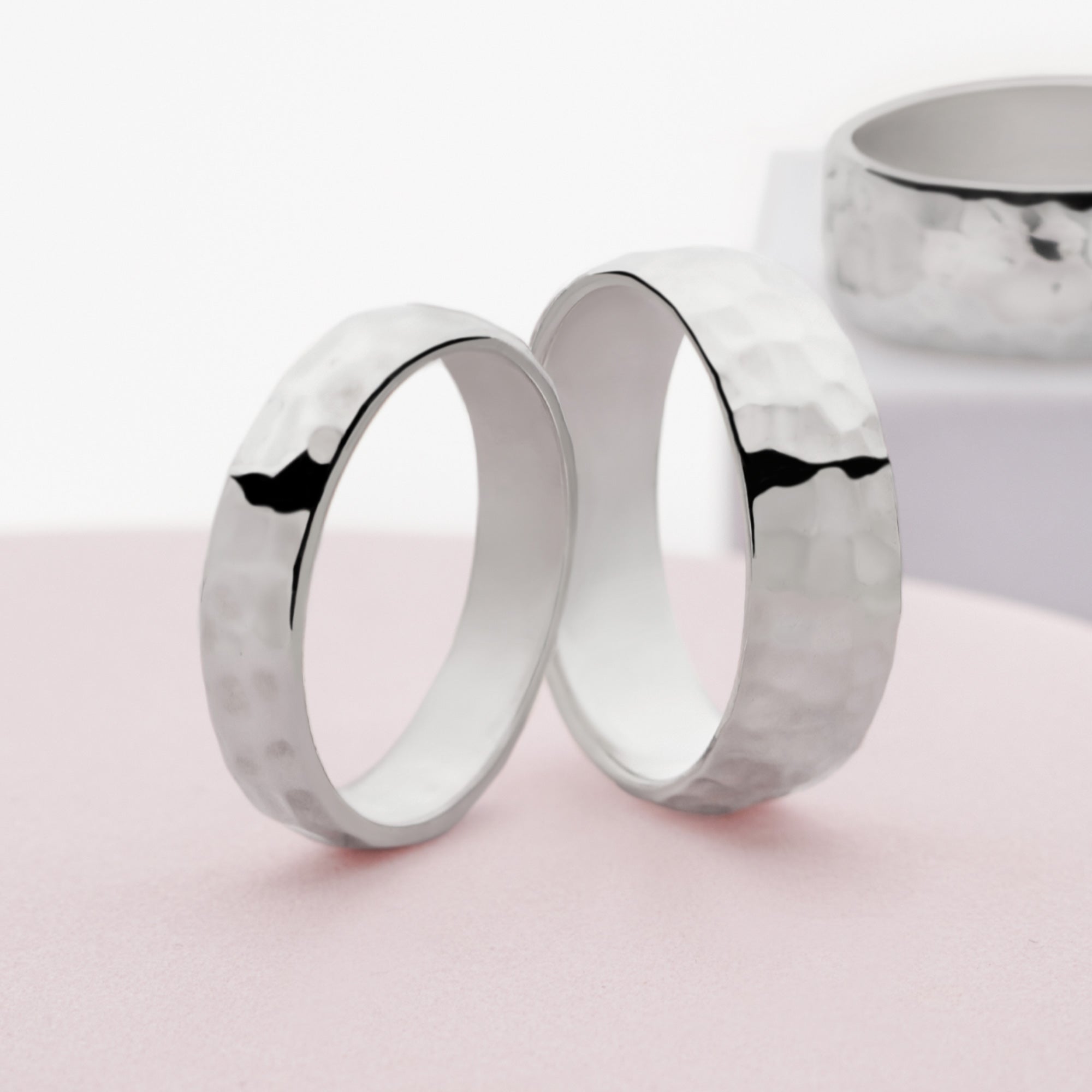 Silver by sale mail rings