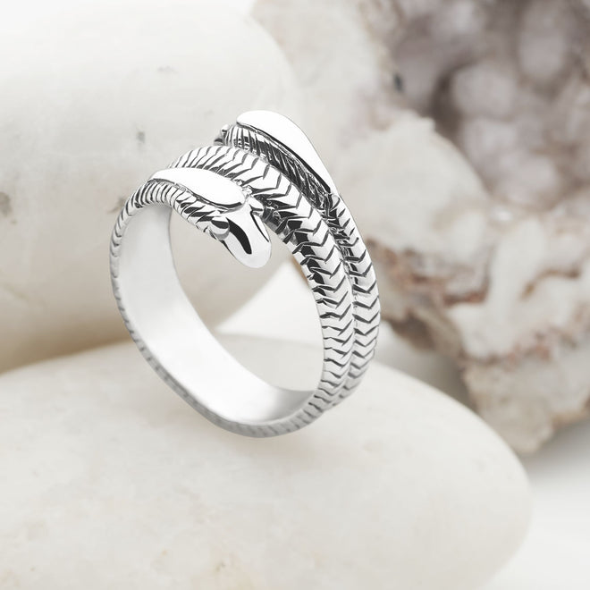 Serpent Embrace Ring