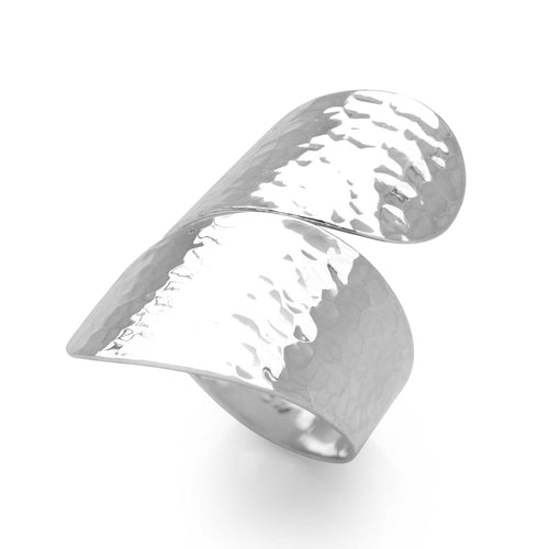 Hammered Wrap Ring