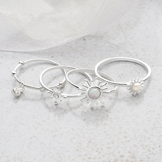 Spiritual Rings (Set of 4)