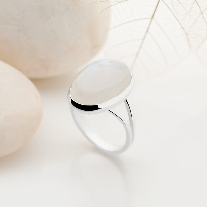 Moonstone Blush Ring