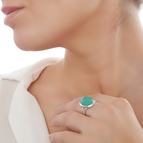 Aqua Blush Ring