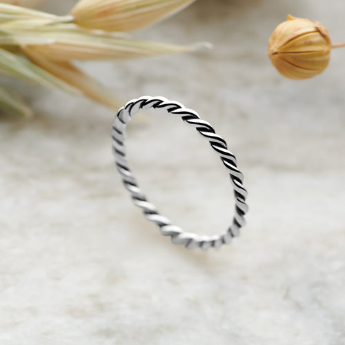 Celtic Braid Stack Ring