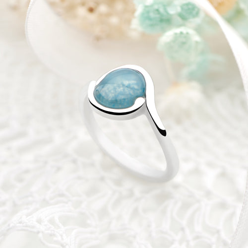 Blue Cusp Ring