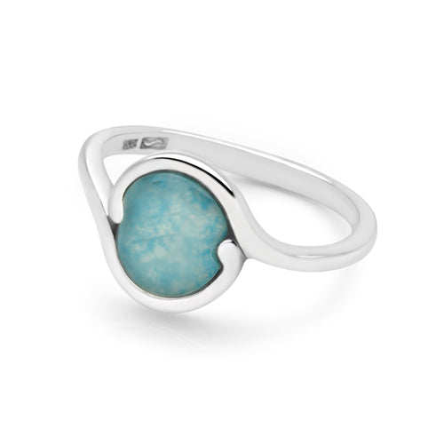 Blue Cusp Ring