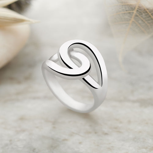 Silver Knot Ring