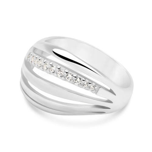 Sparkling Flare Ring