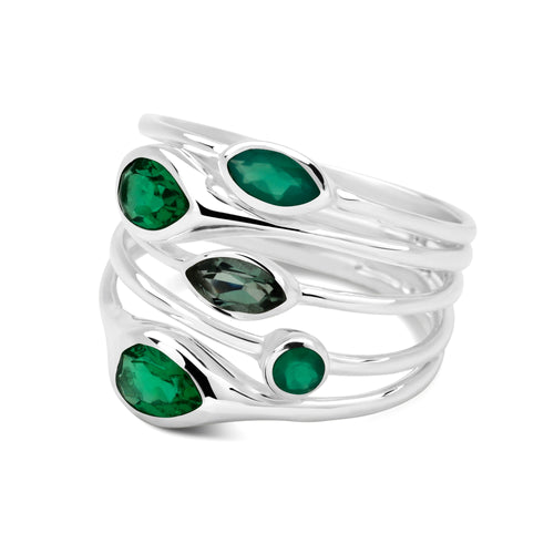 Verde Drops Ring