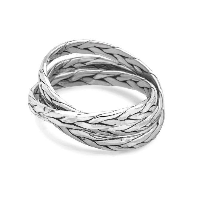 Intertwined Plait Ring