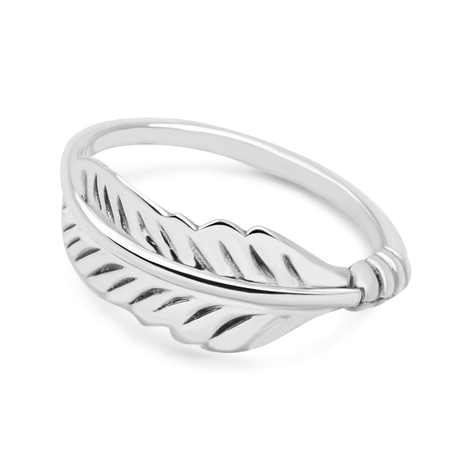 Lucky Feather Ring