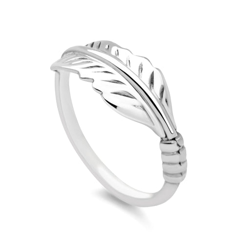 Lucky Feather Ring