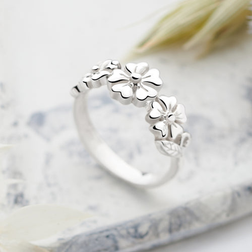 Plumeria Ring