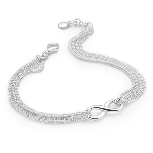 Silver Infinity Bracelet