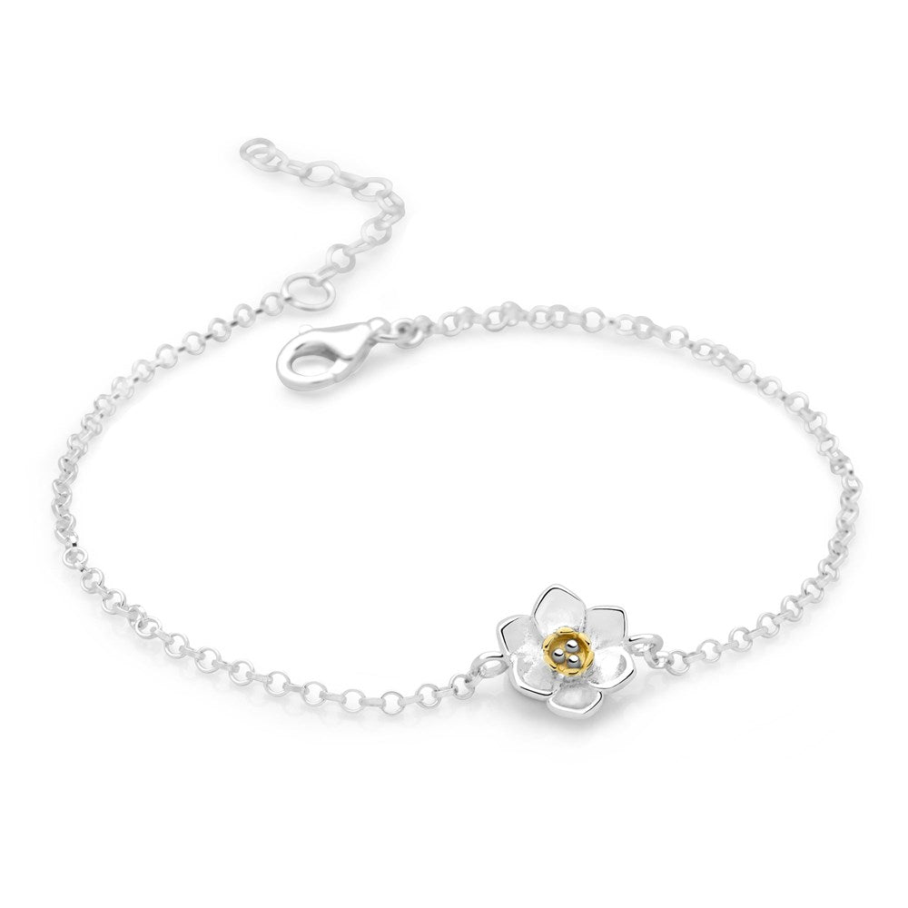 Daffodil Bracelet | Silver Bracelets | BRC1652 – Silver by Mail