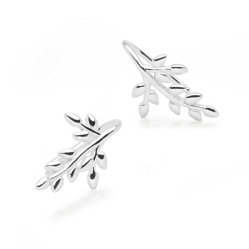 White Willow Earrings